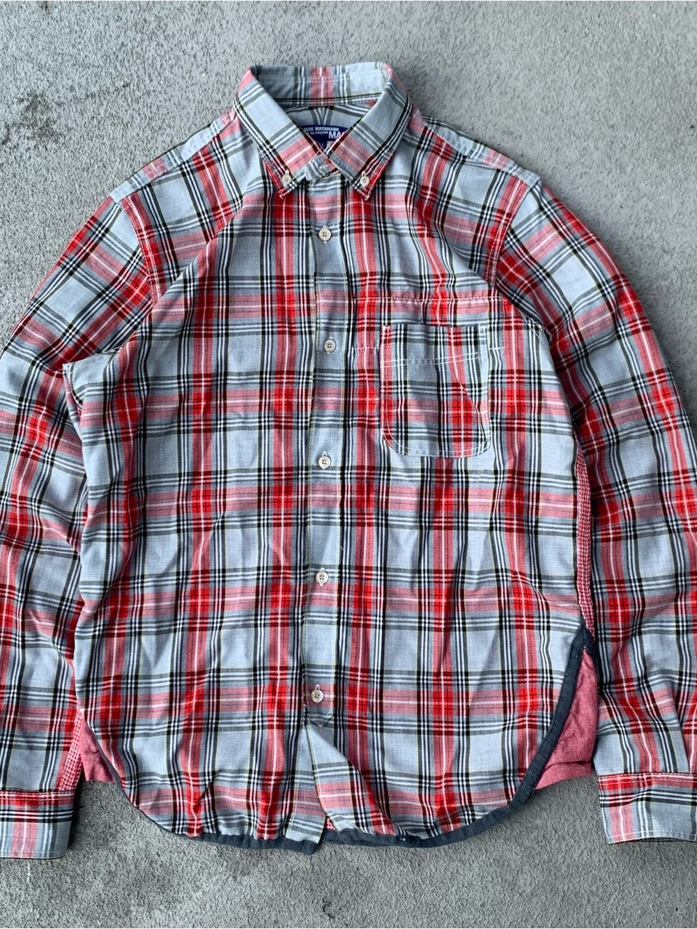Junya Watanabe Comme Des Garcons MAN One Packet Check Shirt